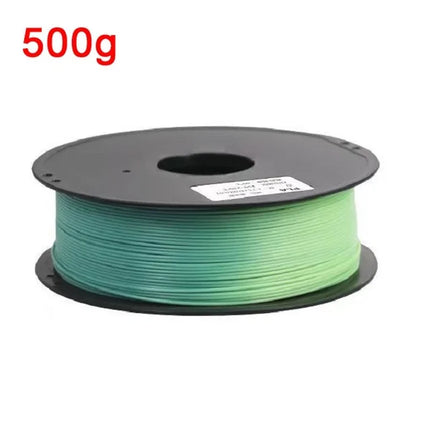 Temperature Color Change Filament PLA 1.75mm 1kg 500g 250g 200g 3D Printer Material PLA Temperature Reaction Filament Blue Black