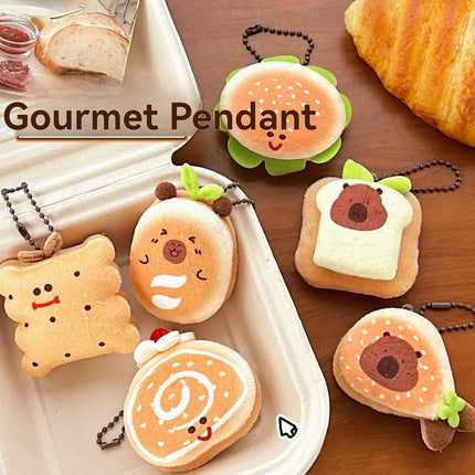 Gourmet Dolphin Doll Pendant Versatile Bag Doll Pendant Cute Creative Keychain