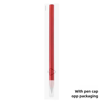 6/1 PCS 6 Colors Metal Eternal Pencils No Ink Infinity Pencil For Kids Art Sketch Color Drawing Pen Office School Supplies