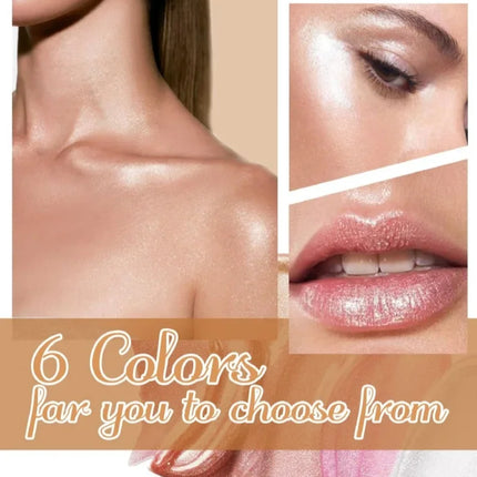 Liquid Highlighter Starlight Liquid Fine Sparkle for Face Body Long-Lasting Glow for Stage Festival & Photography Makeup