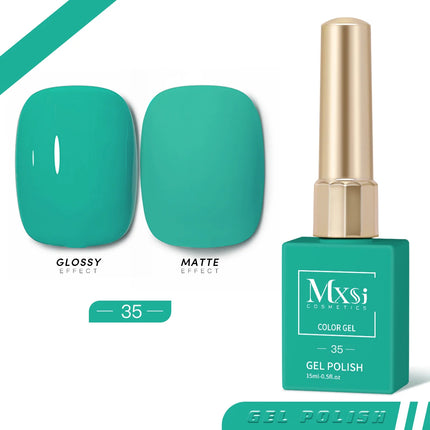 Mxsi Nails Polish 60 Colors Semi Permanent Nail Polish 15ml UV Lamp Nail Polish Hybrid Nail Art Salon Varnish Not Set