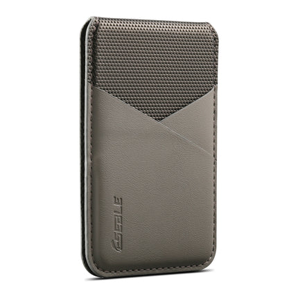 Luxury Business Leather Wallet Card Holder Bag For iPhone & Samsung Galaxy MagSafe Accessories With Slim Geometric Design Gift