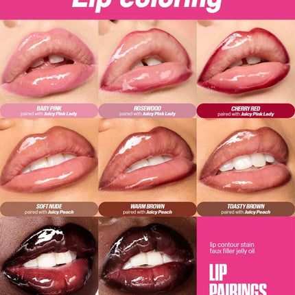 Velvet Brown Lip Liner Pencil Nude Matte Waterproof Non-stick Cup Cherry Red Lip Liner Lip Contour Pen Lipstick Makeup For Woman