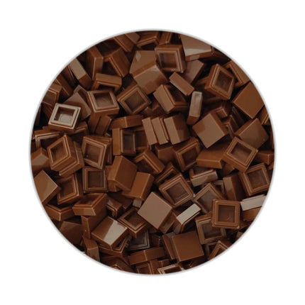 200/330/660pcs MOC Pixel Particles Plate Smooth 1x1 DIY Building Blocks Flat Square Bricks Halloween Christmas Children Toy 3070