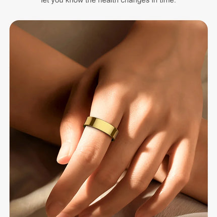 New Smart Ring R09 Health Monitor Multi Sport Mode Skin Temperature Measurement 5ATM Waterproof Smart Ring With Charging Case
