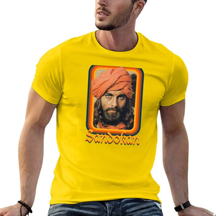 Sandokan TV Shows T-Shirt Blouse Tops Short Sleeve Tee Plus Size Tops Anime Shirts Men