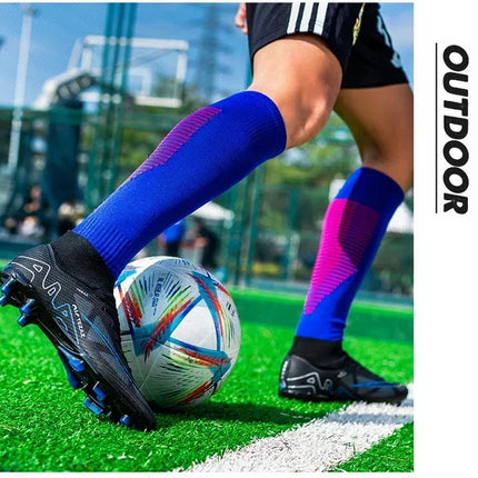 Men Football Shoes TF/FG Society Cleats Indoor Soccer Shoes Professional Football Field Boots Fast Unisex Sneaker Top Quality