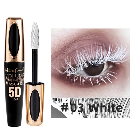 5D Mascara Makeup Waterproof Sweatproof Non-smudgy Non-smudge Natural Lengthening Lasting Cosmetics Makeup Cosmetic