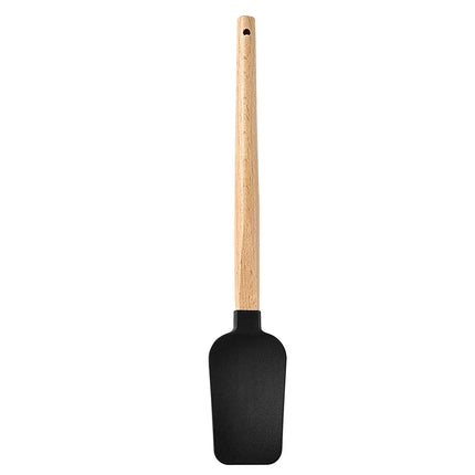 Silicone Scraper Scraper, Home Baking Wooden Handle Scraper, Cake Scraper, Cream Small Spatula Set