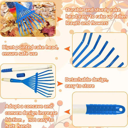 1/4/6pcs Kids Gardening Tools Set Outdoor Digging Weed Toys Detachable Handle for Planting Household Farming Garden Flower
