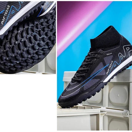 Men Football Shoes TF/FG Society Cleats Indoor Soccer Shoes Professional Football Field Boots Fast Unisex Sneaker Top Quality