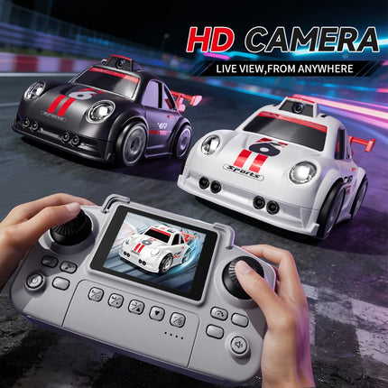 New 2026 Mini RC Car With FPV Camera Wifi With Screen Remote Control Follow Mode 2.4G Drift Car Racing RC Toy Gift For Children