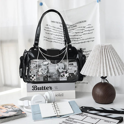 Original Daily underarm bags Versatile Messenger bags Transparent Bag for Female handbag designer bag