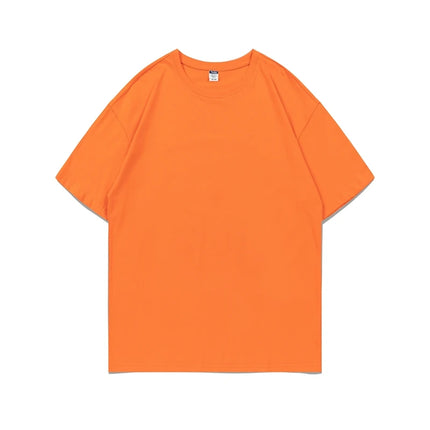 Customize 100% Cotton Men's T-Shirt Unisex Personalized Crewneck Top Tee Workwear Design Brand Logo Print Clothes Team Clothing