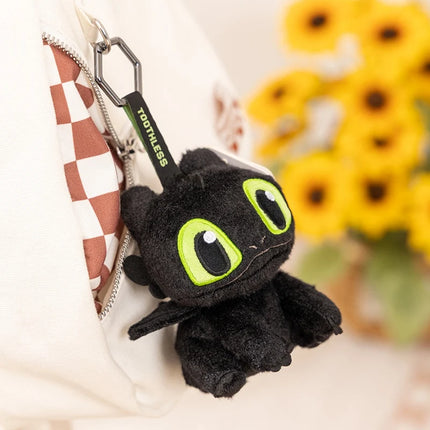 Adorably Toothless Plush Toys Dragon Stuffed Doll How to Train Your Dragon Anime Periphery Keychain Kawaii Xmas Gift for Kids