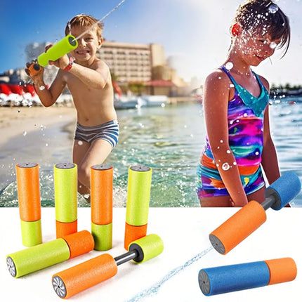 4/6pcs/Set EVA Foam Water Guns Water Blaster for Kids Shooter Portable Water Cannon Toys Children Beach Bath Room Baby Bath Toys