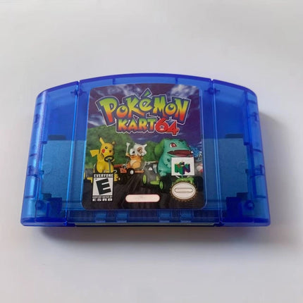 N64 Game Cassette, Kart 64， American Version, English Game Cassette, Collection Hobbies, Toys, Gifts