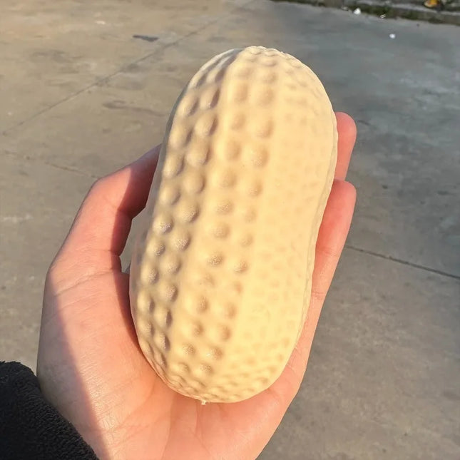 Simulated Peanut Squeeze Toy Squishy Slow ReRebound Fidget Toy Relieves Pressure Anxiety Peanut Decompression Toy Friends Gift