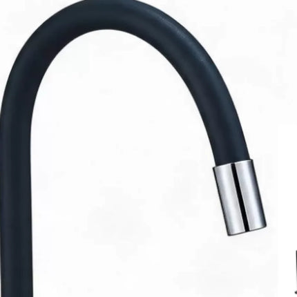 Kitchen Sink Mixer Faucet 360° Rotation Flexible Water Pipe Single Handle Deck Mount Hot Cold Water Tap Home Hardware