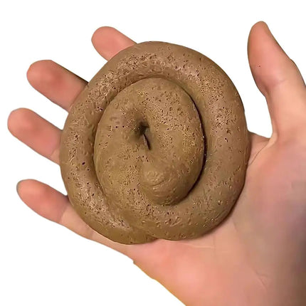 Simulated Feces Prank Props Fake Dog Poop Stress-relieving Toys Play Pranks Model Squeeze Fun Toy For April Fool's Day Gift