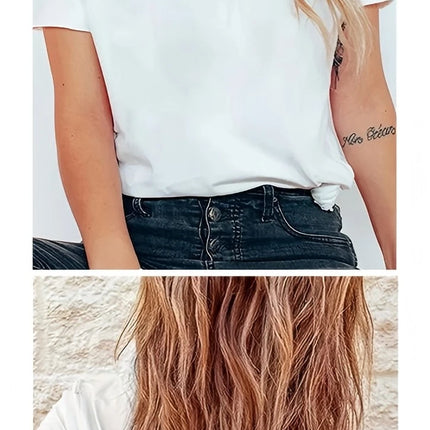 I Tried To Be Normal Once Print Women T-Shirts Multicolor Modal Short Sleeve Trendy Sports Clothes Casual Hip Hop Clothing