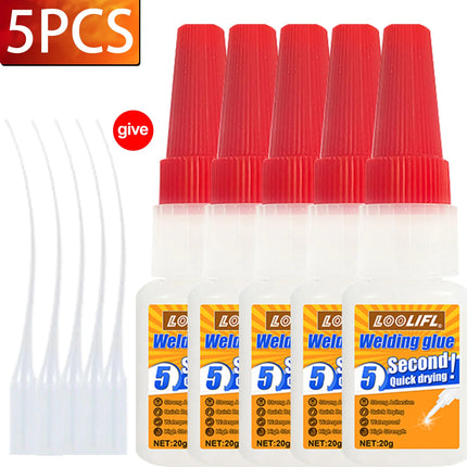 High strength Oily Welding Adhesive Extra Strong Instant super glue Universal Metal Bonding Repair Suitable for Meta Glass Wood