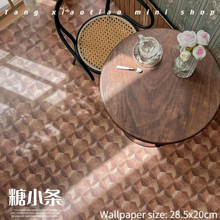 Doll House Wallpaper Background Board Sticker Photo Scenery Wallpaper Miniature Rement Doll Accessories Colorful Wallpaper
