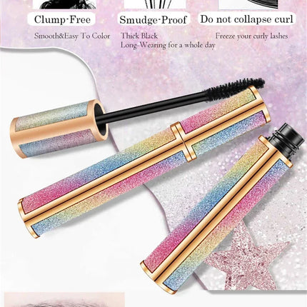 4D Mascara Makeup Lengthening Eyelash Extension Women Waterproof Fast Dry Long-wearing Lasting Mascara Big Eye Cosmetic