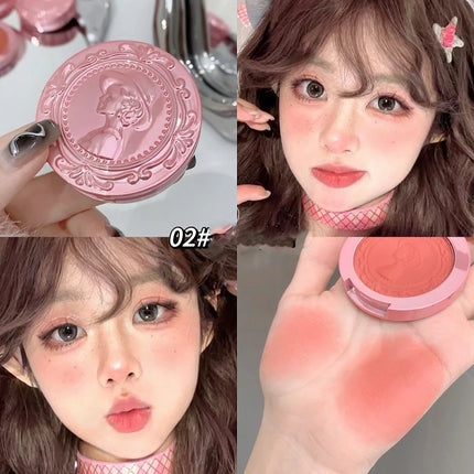 Cream Blush Powder Natural Matte Brightening Face Palette Highlights Vibrant Rubors Rouge luxury Korean Makeup Dupes Cosmetics