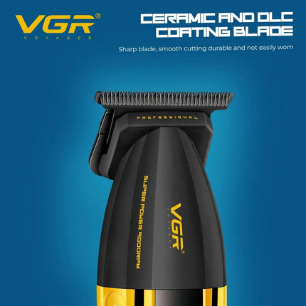 VGR Hair Trimmer Professional Hair Clippers Electric Trimmer Adjustable Hair Cut Machine Metal Clippers and Trimmers Set V-285