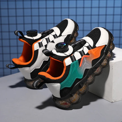 Children's Sport Shoes Boys' Fashion Running Leisure Mesh Comforthable Outdoor Kids Shoes Casual Tennis Light Sneakers Tennis
