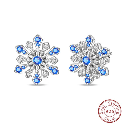 Real 925 Sterling Silver Star Earrings For Women Sparkling Zircon Ear Studs Luxury Fine Engagement Wedding Jewelry Gift For Girl