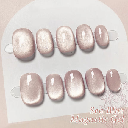 10ml Nude Pink Cat Magnetic Gel Nail Polish Ultral Shine Glitter Semi Permanent Soak Off UV Gel Varnish Nail Decor Nail Supplies