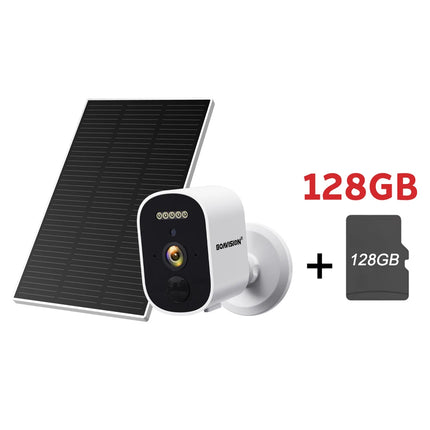 2K 3MP FHD WIFI Battery Camera built-in 2*18650 Battery Color Night Vision Magnetic Base Two Way Audio Security Camera
