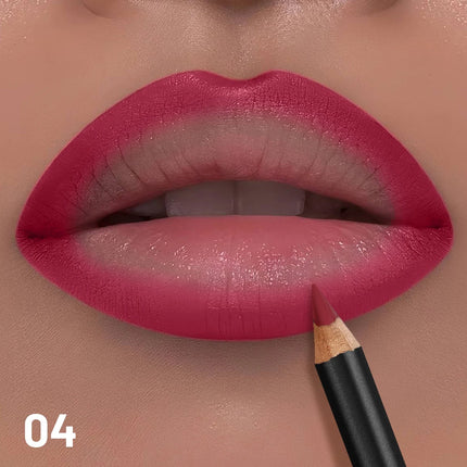 Luxury Matte Lip Liner - Long-Lasting Smooth Application Versatile Shades for Perfect Outline And Filling All Skin Types