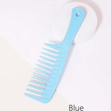 1pc plastic anti-static hair comb heat-resistant curling hair comb professional salon styling comb Special for real hair wigs