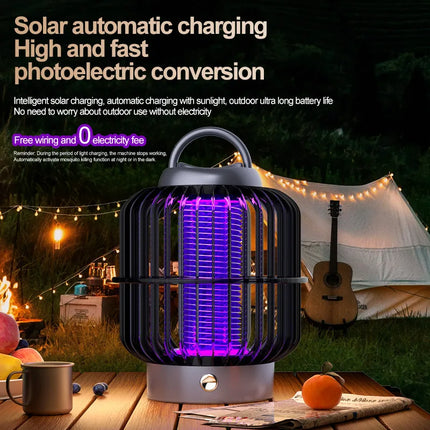 Electric Shock Mosquito Killer Home Dormitory Mosquito Catcher Solar Outdoor Camping Picnic Mosquito Killer Usb Charging Model