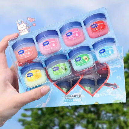 New 4/6/8pcs Moisturizing Lip Balm Sets Lipstick Makeup Natural Plant Base Moisturizer Lip Balm Anti-Cracking Lips Skin Care