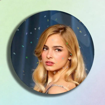 Singer A-Addison Rae Diet Pepsi Laser Badge Creative Pins Brooch for Bag Clothes Hat Decor Gifts Fans Collect