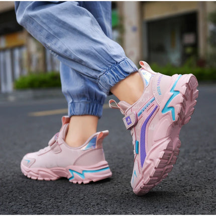 Kids Girls Shoes Running School Casual Sports Breathable Non-slip Sneakers Basketball Children Outdoor Walking Tennis All Season