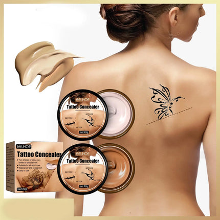 20g Tattoo Concealer Waterproof Lasting Tattoo Cover Cream Body Makeup Cosmetics Tattoo Cover Tool Body Foundation Makeup