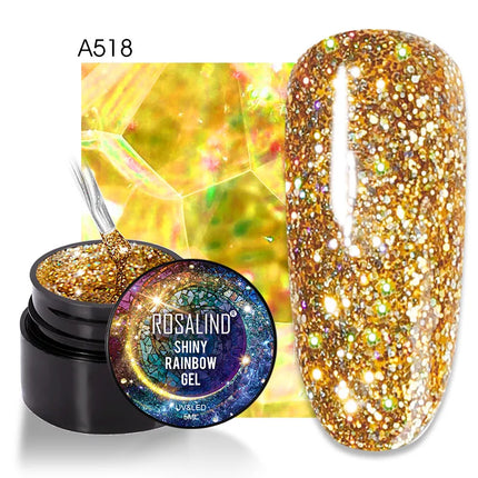 ROSALIND 5ML Painting Gel Nail Polish Nail Art Design Varnishes Stamping Polish Semi Permanent Gels Top Coat Manicure Lacquer