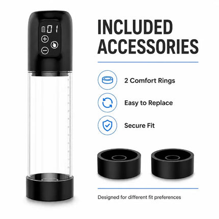 Electric Penis Pump Automatic Male Enlargement Erection Extend Adult Toy Rechargeable Cock Sucking Penis Enlarge Pressure Device