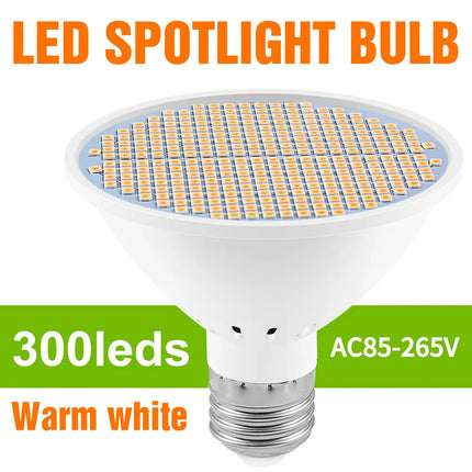 LED E27/E26 Light Bulb AC220V Spotlight Ceiling Lamp 126/200/300leds Chandelier 110V Home Study Room Balcony Lighting Cool/Warm