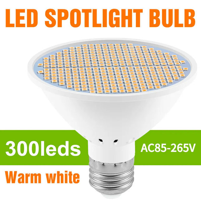 LED E27/E26 Light Bulb AC220V Spotlight Ceiling Lamp 126/200/300leds Chandelier 110V Home Study Room Balcony Lighting Cool/Warm