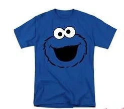 Sesame Street Toddler Boy Girl 4 Pack T-Shirts Elmo Oscar Big Bird Cookie Monster Cute Cartoon Character, Soft Stretchy Fabric
