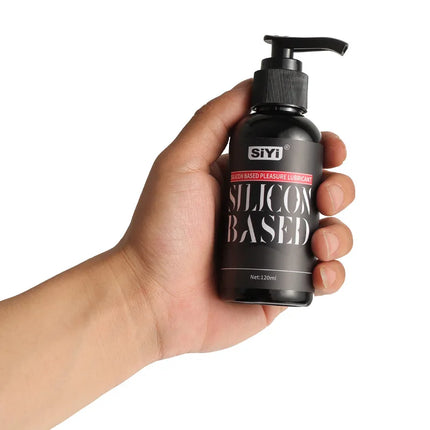 Silicone-Based Personal Lubricant Long Lasting Silky Smooth, Non-Sticky, Unscented, Waterproof For Men Women and Couples 120ml