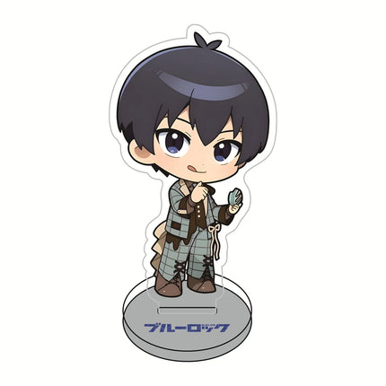 Blue Lock Military Style Version 10cm Acrylic Stand Figures keychain  Anime Collectible Merchandise Desktop Decoration Fan Gift