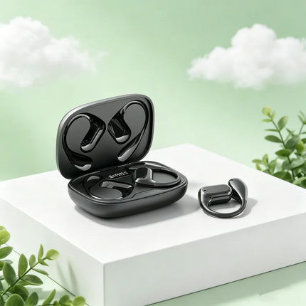Original Silicone in Ear Hanging Hook Sports Mobile Phones Microphone HD Call ENC Noise Reduction Wireless Bluetooth