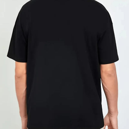 Pervitin Retro Advertising Knit T-Shirt Casual Suitable Men Classic Fit Soft Comfortable High-Quality Fabric Quick-dry Tee